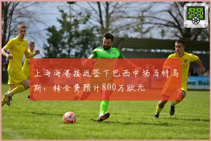 上海海港接近签下巴西中场马特乌斯,转会费预计800万欧元